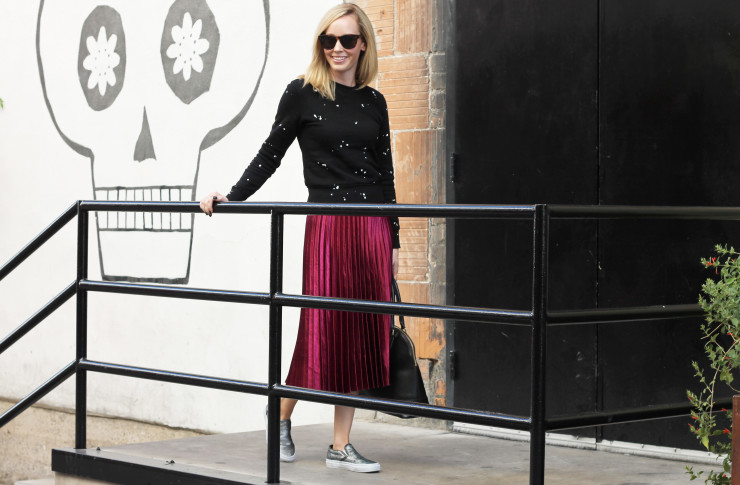 skirt with vans