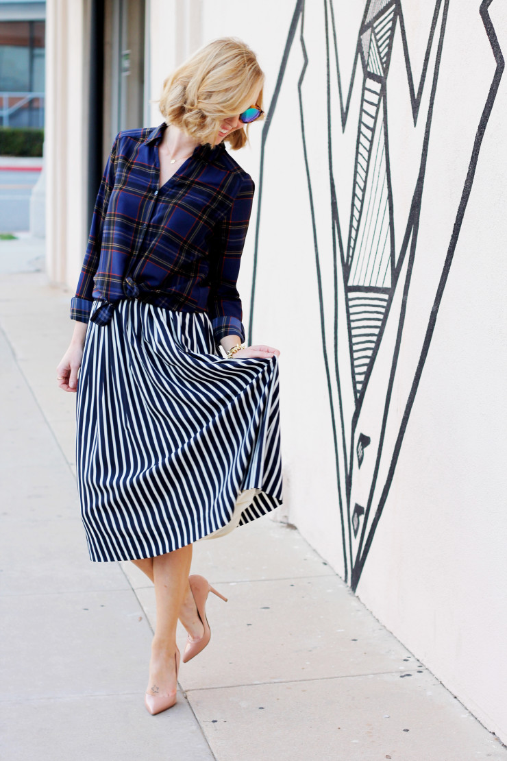 stripes and plaid