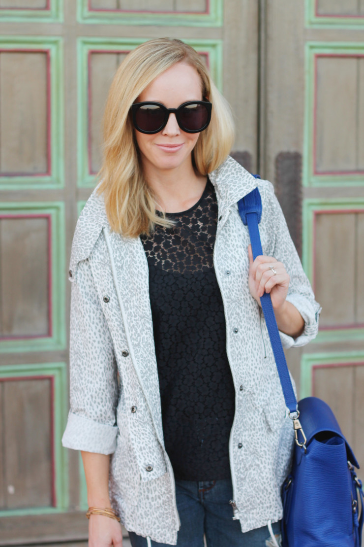 joie Barker A leopard print jacket