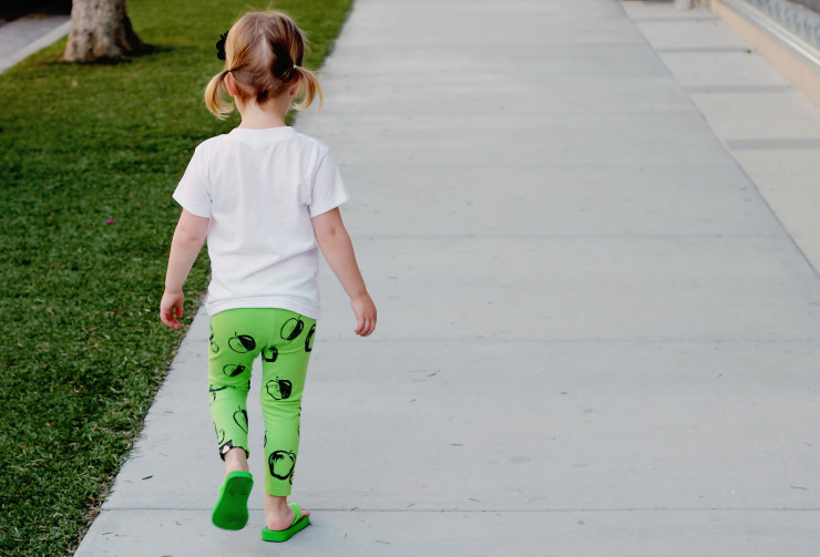 printed toddler leggings