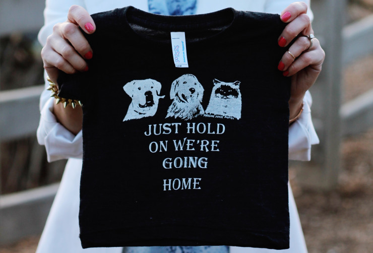 homeward bound baby tee