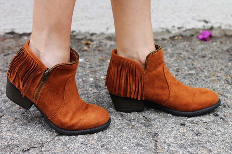 fringe boots