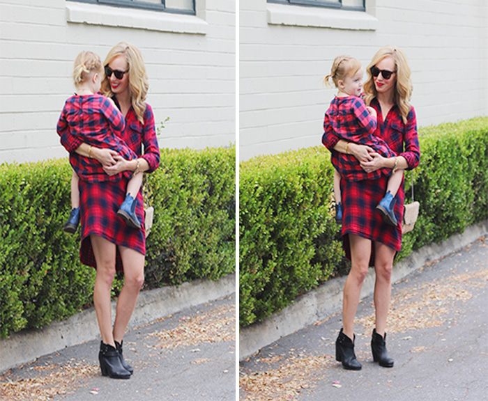 mom style blog, fashion blog moms, mom fashion bloggers, plaid dresses, madewell dress, madewell plaid dress, plaid dress toddler, GAP toddler dresses